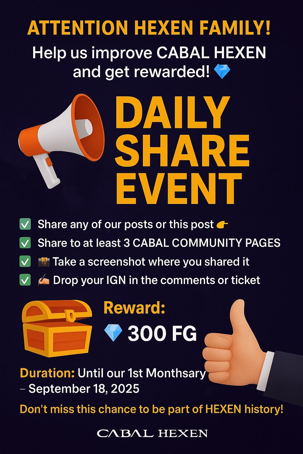 SHARE EVENT