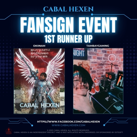 FANSIGN EVENT WINNERS